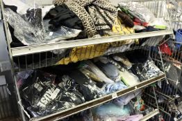 A quantity of as new clothing and related items.