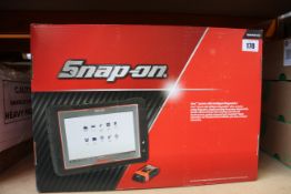 A pre-owned new Snap On Zeus 10 inch tablet with intelligent diagnostics.