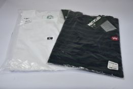 Fifty as new Kronstadt T-shirts (Two designs, all L).