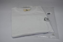 A quantity of as new Manifestation T-shirts with Buddha head logo (Approximately 35 items,