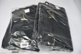 Two as new Palmer//Harding Reona blue trousers with detachable skirt (UK 10 & UK 12 - RRP £336