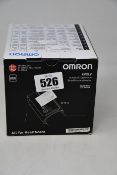 A boxed as new Omron Evolv Automatic Upper Arm Blood Pressure Monitor.