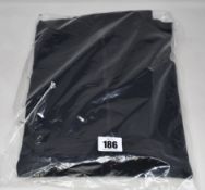 A men's as new Polo Ralph Lauren zip track top in black (M).