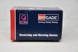 A boxed as new Brigade SA-BBS-107 A1400 White Sound Reversing Alarm (12-24Vdc - 87-107dB(A)).