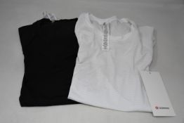 Four as new LuluLemon Swiftly tech long sleeve tops (Sizes 2 x 4, 6, 8 - RRP £68 each, please note
