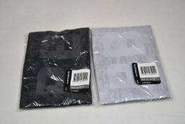 Fifty as new Alphalete PBNS towels; 25 in Silver Camo and 25 in Black Camo (RRP £13.00 each).