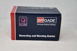 A boxed as new Brigade SA-BBS-107 A1400 White Sound Reversing Alarm (12-24Vdc - 87-107dB(A)).