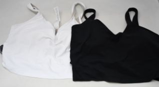 Five as new LuluLemon Align Tank tops (Sizes 2 x 6, 2 x 8, 1 x 12 - RRP £38 each, please note