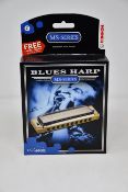 Twelve boxed as new Hohner Harmonica Blues harp, MS-Series.