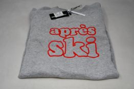 Five assorted as new French Disorder sweatshirts (2 x S, 2 x M , 1 x XL - RRP £70 each).