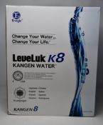 A boxed as new Enagic Kangen Leveluk K8 Water Ioniser A26-00 (Alkalised miracle health healing