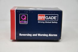 A boxed as new Brigade SA-BBS-107 A1400 White Sound Reversing Alarm (12-24Vdc - 87-107dB(A)).