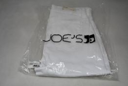 Three pairs of as new Joe's Jeans The Sara jeans in white (Sizes 26, 28, 30 - RRP £118 each).