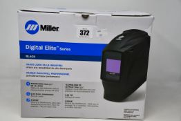 A boxed as new Miller Digital Elite Series in Black (715959657181) (Box has some minor damage).