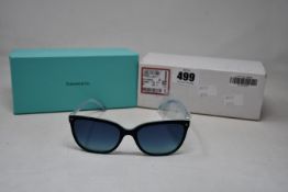 A pair of ladies boxed as new Tiffany & Co. Sunglasses (TF4105HB 81939S 55).
