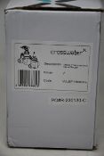 A boxed as new Crosswater London 1500 thermostatic valve rough (Code: WLBP1500R+).