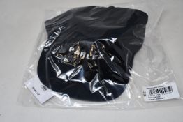 Ten as new Parlez Ladsun cord caps in black (RRP £35 each).