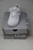 A pair of women's as new Nike Air Force 1 '07 (UK 5.5).