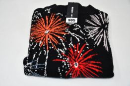 An as new Markus Lupfer Kate Nora Fireworks sweater (S).