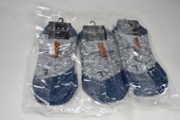 Seventeen pairs of as new Falke Lodge Homepad slippers/socks with silicon grip dots (All UK 7-8 -
