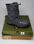 A pair of as new Keen Terradora II lace waterproof boots (UK 8).