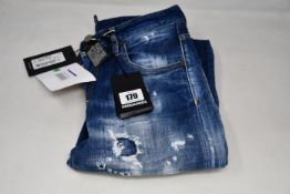 A pair of as new DSquared2 jeans (Tag 42).