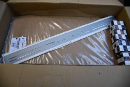 A quantity of Maserati genuine parts to include; Four boxed as new Maserati Coppetta Ruota in