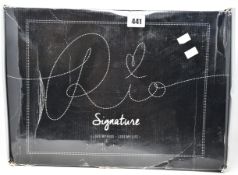 A pair of as new Rio Roller Signature Fashion Skates in black RIO285 (UK 6, box damaged).