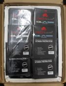 A large quantity of as new TechGear Tempered Glass Screen Protectors for Samsung Galaxy Tab S2 8.