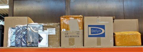 A large quantity of assorted as new tablet/iPad and phone cases.