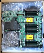 A pre-owned Dell Dual CPU server board (PN: PHYDR) (LGA3647 socket).