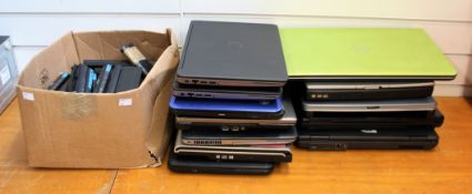SOLD FOR PARTS ONLY - A large quantity of laptops to include Dell, Acer and HP machines (approx.