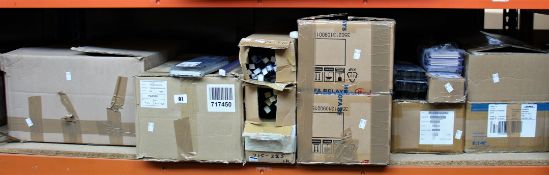 A large quantity of assorted as new electrical components to include Eton, Icon Electronics, Etp,