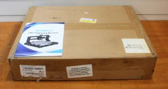 A boxed as new 3018Pro CNC Engraving Machine Kit (box opened)