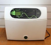 A pre-owned Hygea2 ultrasonic cleaning unit for dental instruments and tools (Some damage to rear