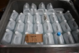 A quantity of deionized water and a quantity of assorted liquids (Stillages not included).