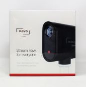 A boxed as new Mevo Start Live Streaming Camera (P/N: MV3-01B-BL) (Box sealed).