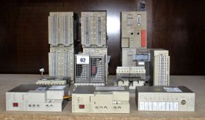 A quantity of pre-owned Siemens Simatic S5 100U PLC equipment to include; 6 x 6ES5451-8MR12 Relay