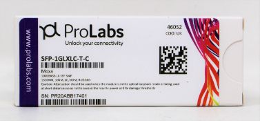 Ten Boxed as new ProLabs SFP-1GSXLC-T-C Moxa compatible transceivers (PN: 46052)