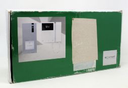 A boxed as new Comelit 8461M Single Family Kit with Quadra and Mini Monitor Simplebus Video Intercom