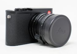 A boxed as new Leica Q2 43.7MP Digital Camera in Black Paint Finish (Model: 19 050 Version E,U,