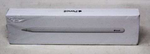 A boxed as new Apple Pencil (2nd generation) (Packaging damaged, sealed).