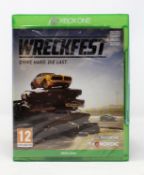 Five as new Wreckfest Game Disks for Xbox One (Packaging sealed).