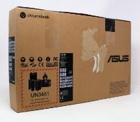 A boxed as new Asus Chromebook (PN: C433TA-AJ0005) with intel M3-8100Y/BGA CPU, 4GB RAM, 64GB EMMC