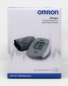 A boxed as new M2 Basic Automatic Upper Arm Blood Pressure Monitor.