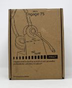 A boxed as new Jabra Engage 75 Stereo Headset (P/N: 9559-583-117) (Box opened).