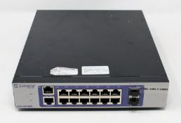 A pre-owned Extreme Networks ExtremeSwitching 210 12-port Switch (PN: 210-12T-GE2)