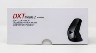A boxed as new BakkerElkhuizen DXT 2 Wireless Vertical Mouse (P/N: BNEDXTW) (Some superficial damage
