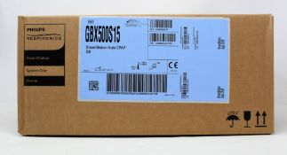A boxed as new Philips Respironics DreamStation Auto CPAP Machine (GB model, REF: GBX500S15) (Box