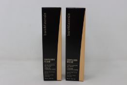 Ten boxed as new bareMinerals Complexion Rescue Tinted Moisturizer SPF30 in Bamboo 5.5 (35ml).